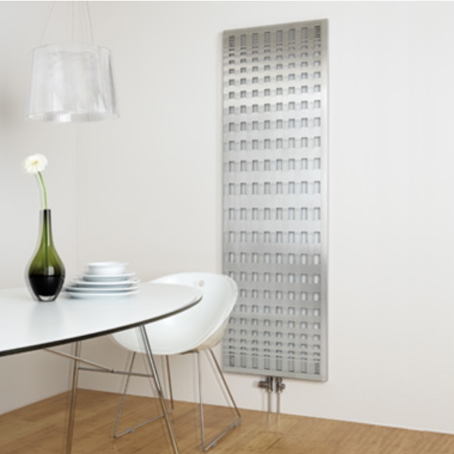 Aeon Rende Stainless Steel Vertical Designer Radiator | Nexus