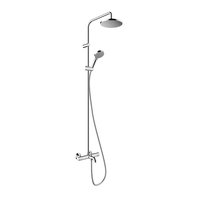 Hansgrohe Vernis Blend Showerpipe 200 1Jet Ecosmart With Bath ...