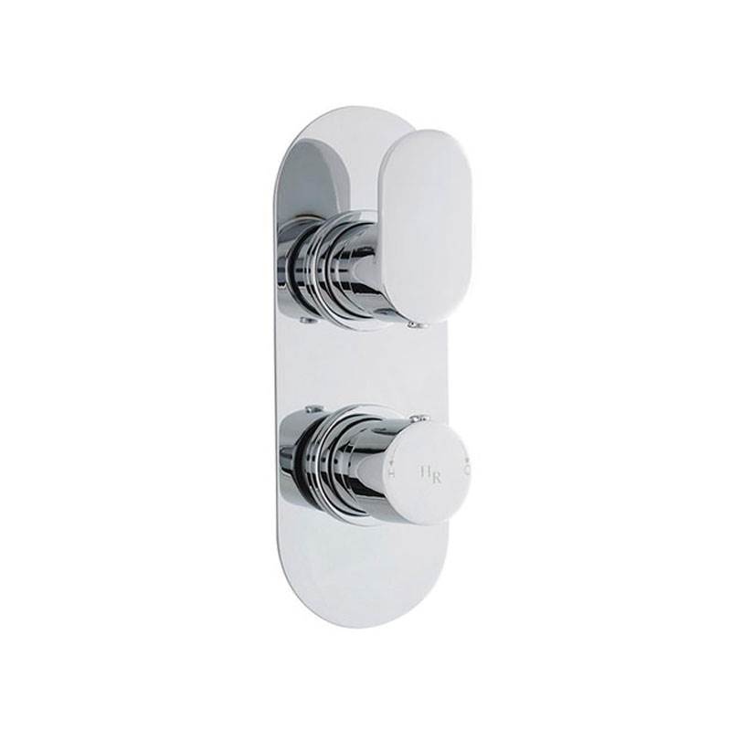 Hudson Reed Indus Twin Concealed Thermostatic Shower Valve RND3210 